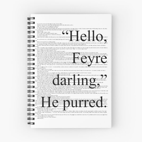 Item preview, Hola Feyre - ACOTAR designed and sold by bookswithjulz.