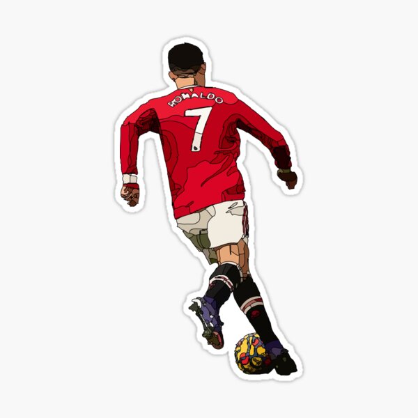 cristiano ronaldo siuuu  Sticker for Sale by masahiko212