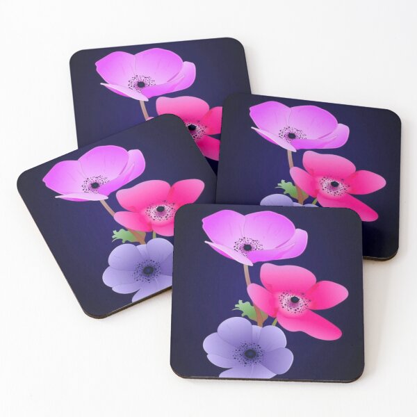 Item preview, Anemones Flowers Digital Art designed and sold by NengShop.