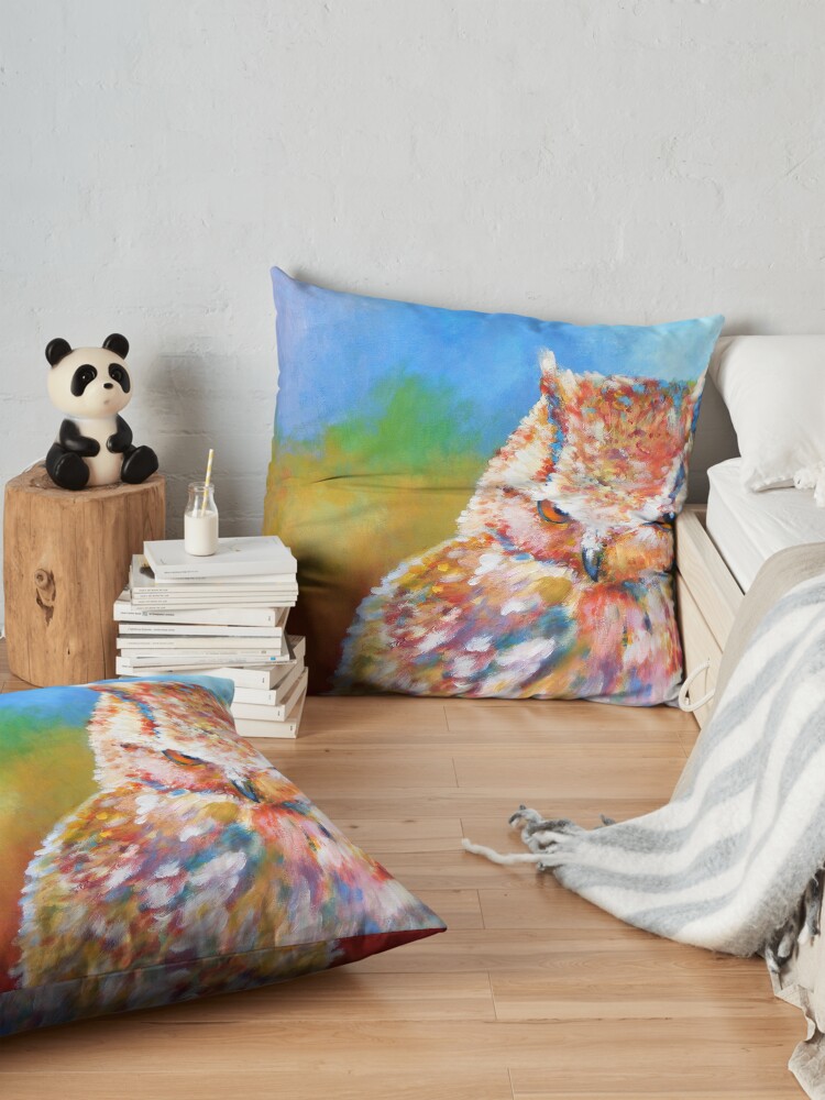 Alternate view of Sleepy Contemplation Floor Pillow