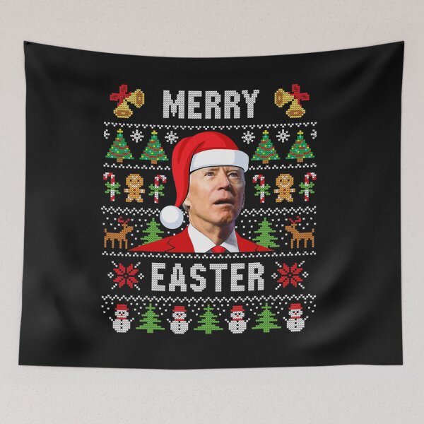 Item preview, Funny Joe Biden Happy Easter Ugly Christmas Sweater T-Shirt designed and sold by Blue-Rechard.