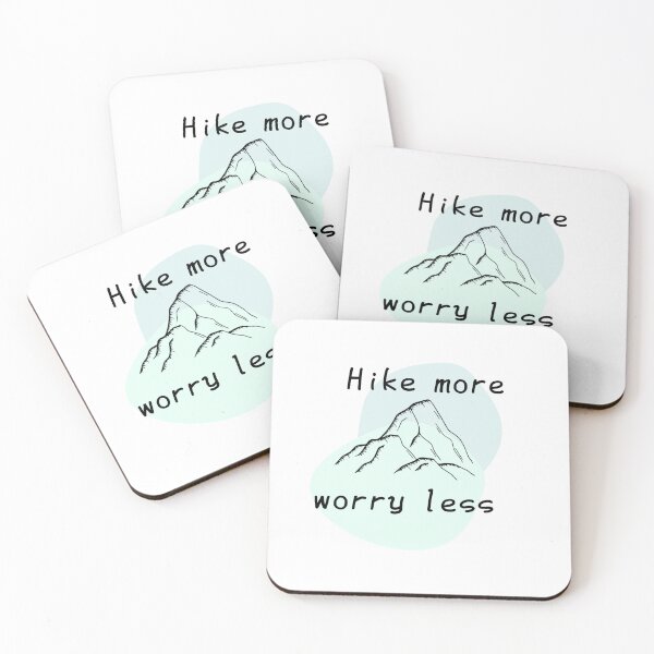 Item preview, Hike more worry less designed and sold by We Grow.