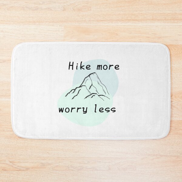 Item preview, Hike more worry less designed and sold by We Grow.