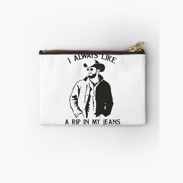 Item preview, Yellowstone I Always Like a Rip In My Jeans designed and sold by CatasCornerShop.