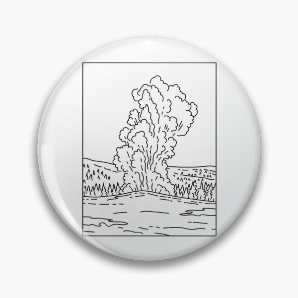 Item preview, Yellowstone national park   designed and sold by CatasCornerShop.