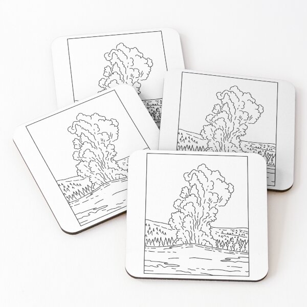 Item preview, Yellowstone national park   designed and sold by CatasCornerShop.