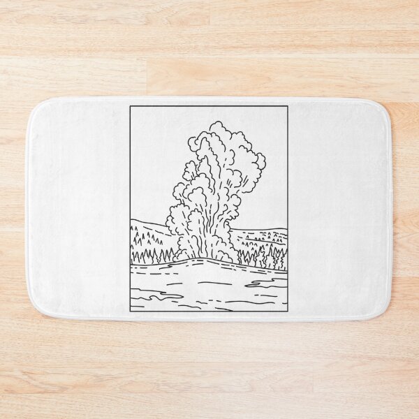 Item preview, Yellowstone national park   designed and sold by CatasCornerShop.