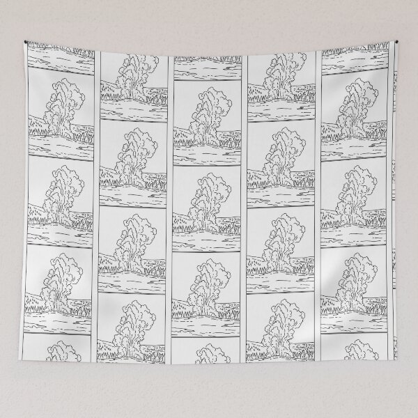 Item preview, Yellowstone national park   designed and sold by CatasCornerShop.