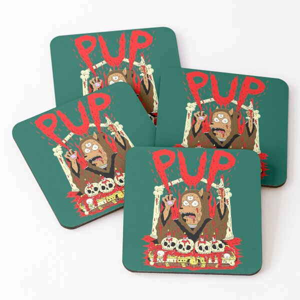 Item preview, Retro Pup Cult Band Logo  Fan   designed and sold by LeatheEvoke.