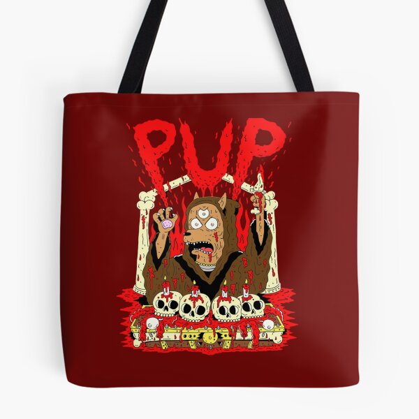 Item preview, Retro Pup Cult Band Logo  Fan   designed and sold by LeatheEvoke.