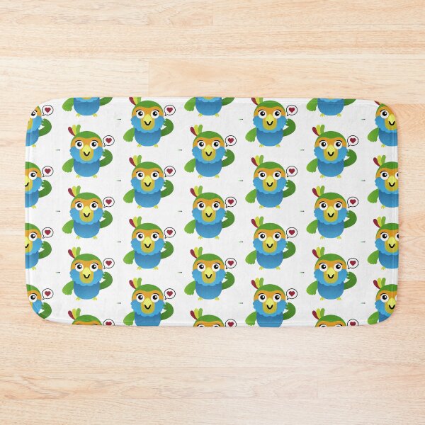 Item preview, Kawaii Cartoon Parrot Cute designed and sold by StickerBird.