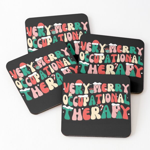 Item preview, Christmas Very Merry Occupational Therapy OT Xmas Cool Gift designed and sold by sheamgjirij.