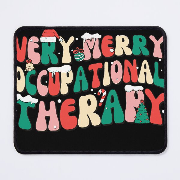 Item preview, Christmas Very Merry Occupational Therapy OT Xmas Cool Gift designed and sold by sheamgjirij.