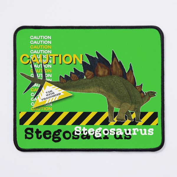 Item preview, Caution Stegosaurus Dinosaur designed and sold by March90.