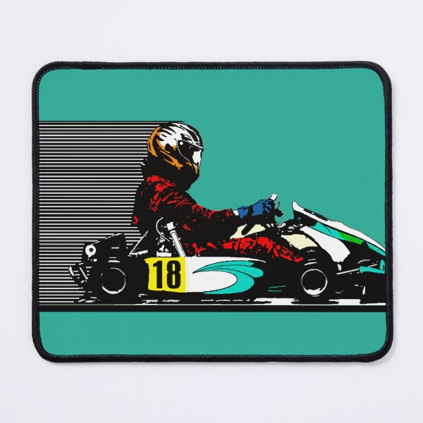 Item preview, Go Kart Racer in Motion designed and sold by markyartshop.