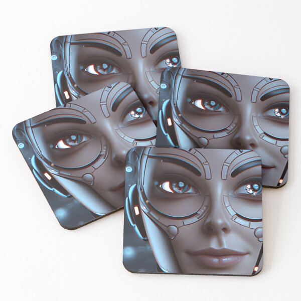 Item preview, Cyberpunk Hotties (13)  - Beautiful Sci fi Women designed and sold by TheThirdEye.