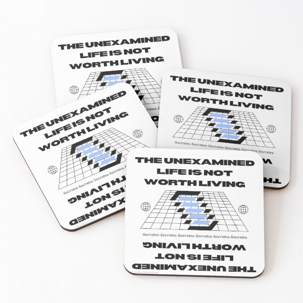 Item preview, Philosophy Quote Aesthetic Socrates designed and sold by sapphicandwilde.