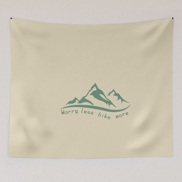 Item preview, Worry less hike more designed and sold by We Grow.