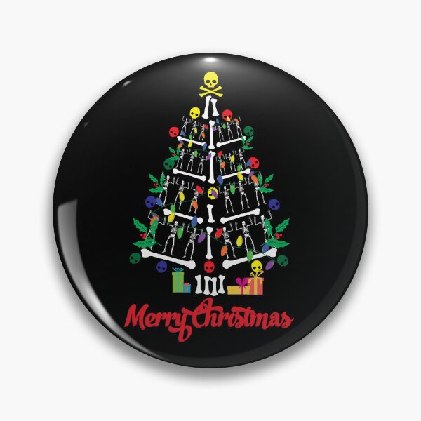 Artikelvorschau, Skeleton Christmas Tree Skull Spooky Christmas Skeleton Tree Gear entworfen und verkauft von DynamicDesign.
