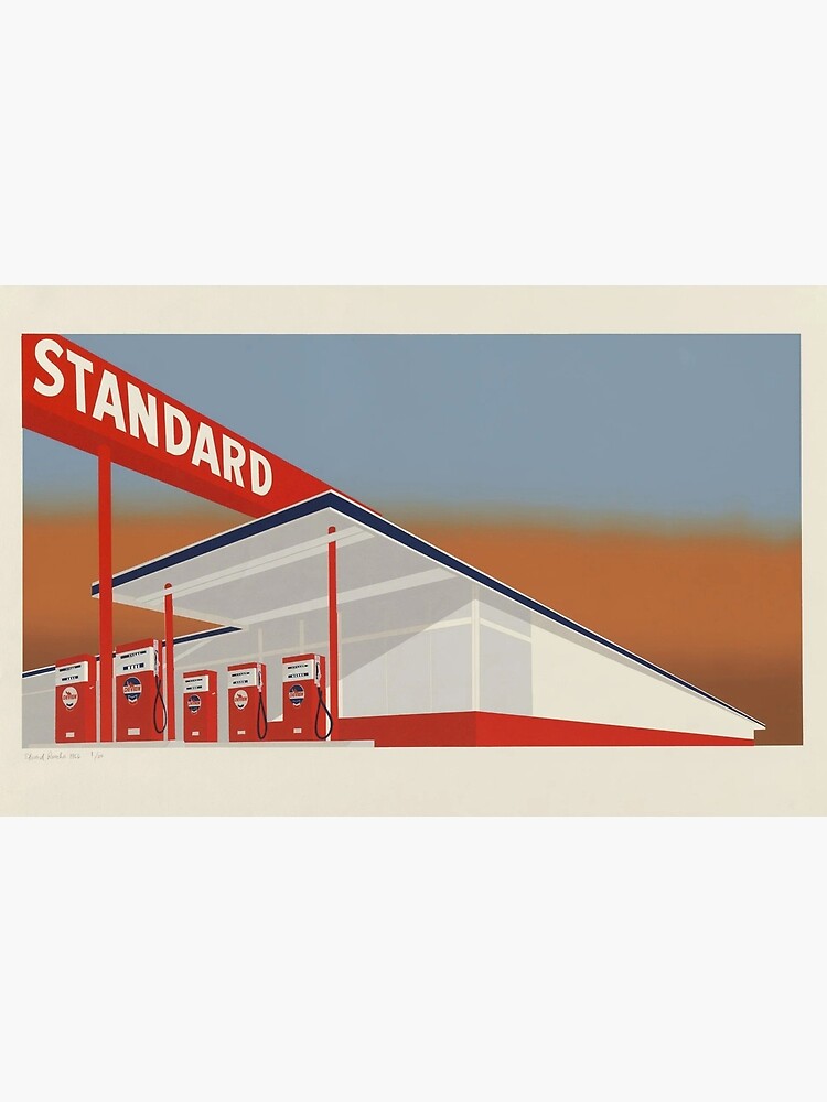 Discover Standard Station | Ed Ruscha Canvas