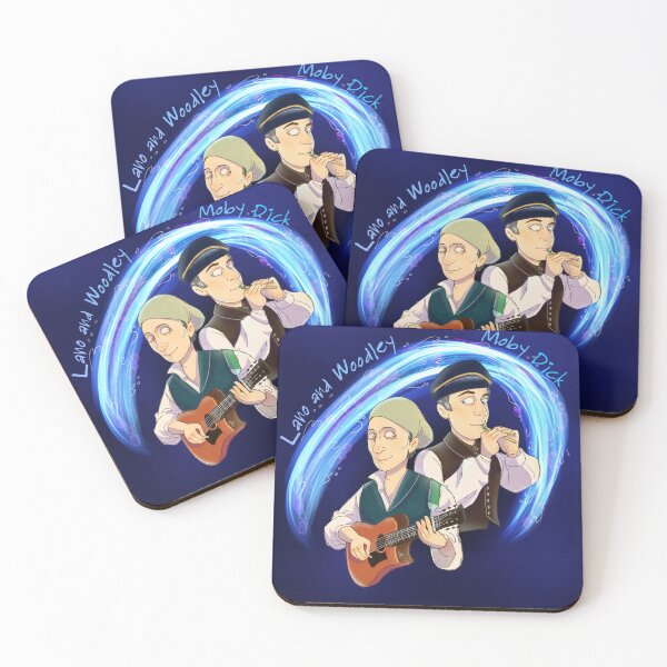 Item preview, Lano and Woodley in Moby Dick designed and sold by aspinksart.