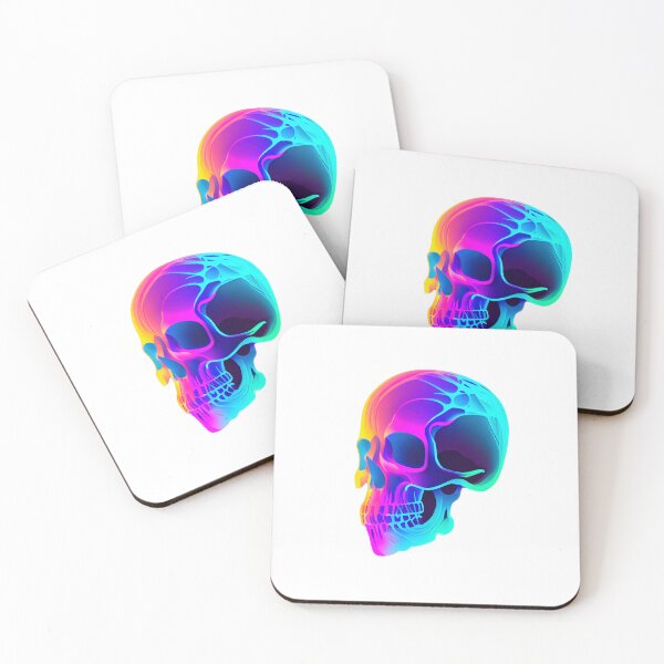 Item preview, Neon color skull designed and sold by EIKON-PRO.