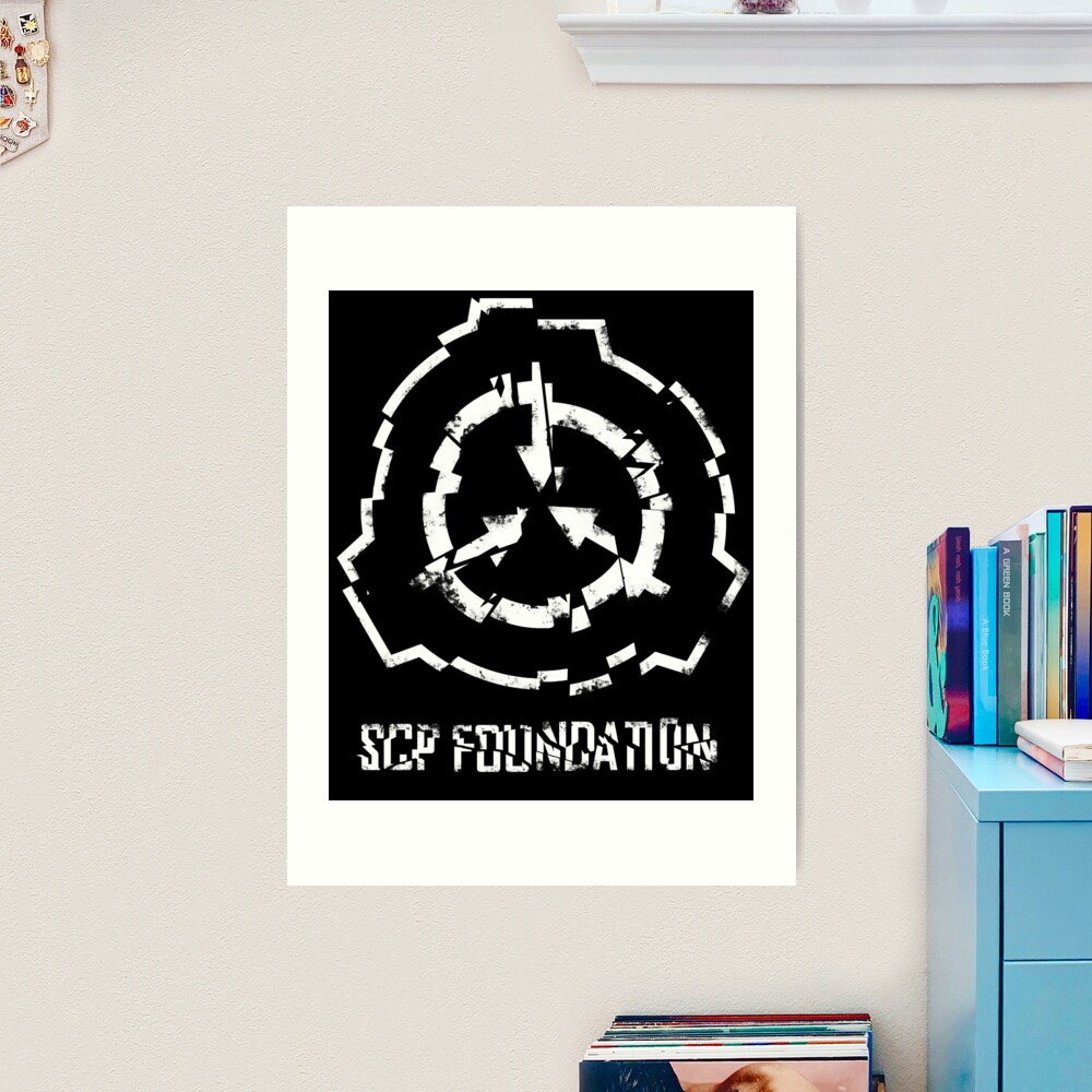 SCP Foundation Rectencular Symbol Art Board Print for Sale by