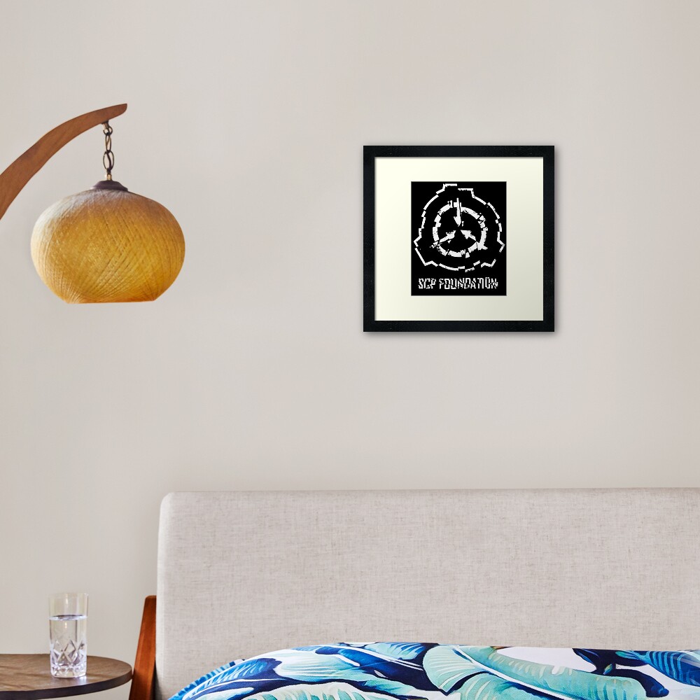 Cracked SCP Logo | Art Board Print