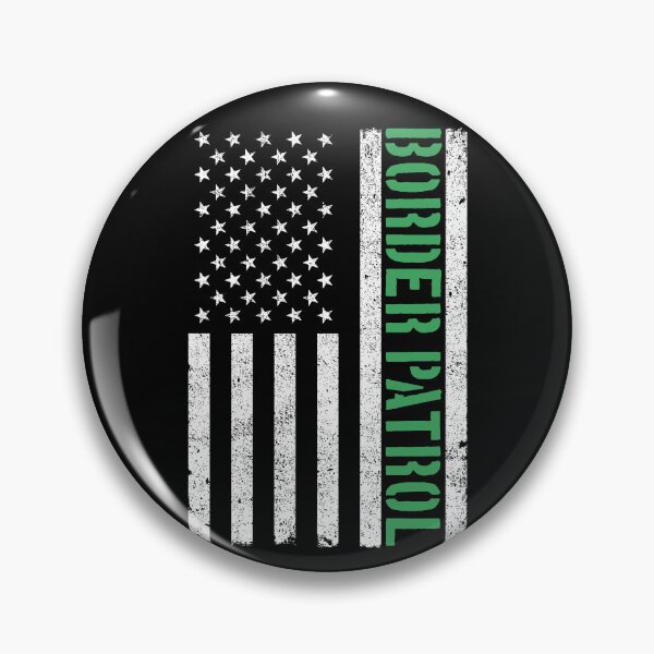 Item preview, Border Patrol American Flag Thin Green Line Border Patrol Gear designed and sold by DynamicDesign.