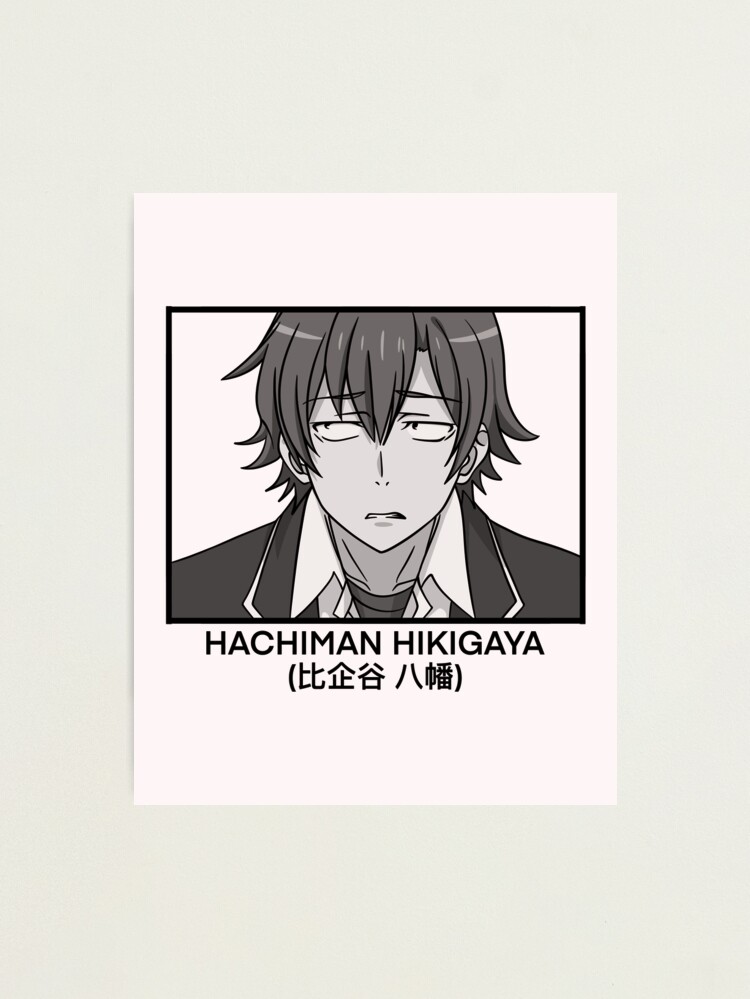 Hachiman Hikigaya de Oregairu - Desenhos de uma Otaku