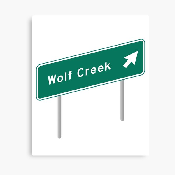 Item preview, Wolf Creek designed and sold by WordsMaps.