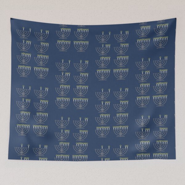 Item preview, Eight Hanukkah Hanukkiyahs designed and sold by SanfordStudio.