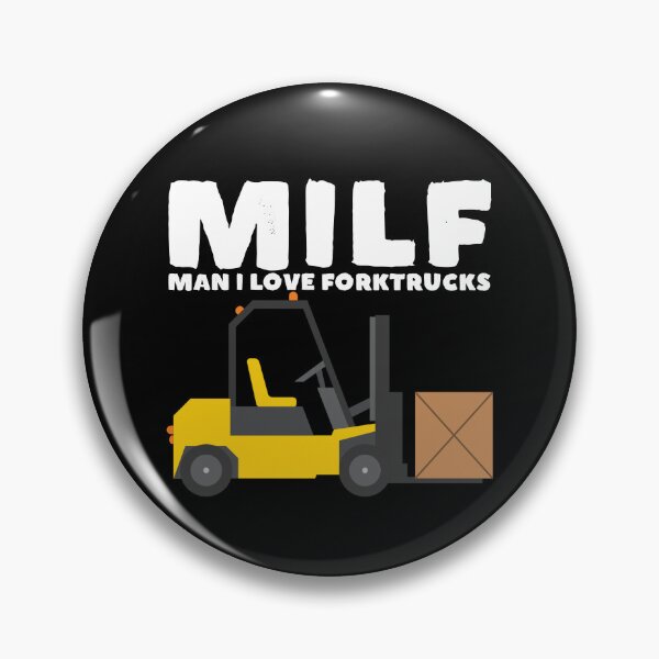 Artikelvorschau, Man I Love Forktrucks MILF Funny Forklift Operator Gear entworfen und verkauft von DynamicDesign.