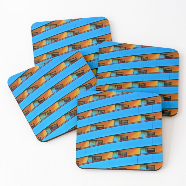 Item preview, Blue Glass Modern Building designed and sold by Austin Wahl.