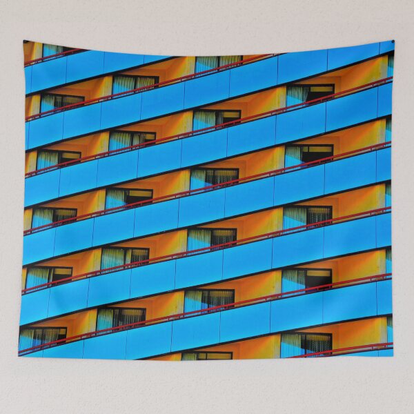 Item preview, Blue Glass Modern Building designed and sold by Austin Wahl.