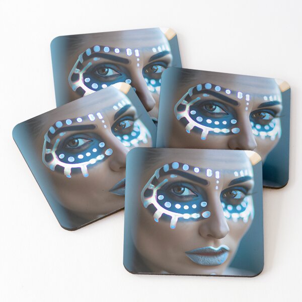 Item preview, Cyberpunk Hotties (15) - Beautiful Sci fi Women designed and sold by TheThirdEye.