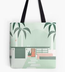 Mitte Jahrhundert Paradies Tote Bag