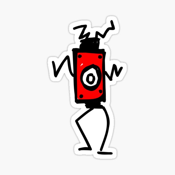 Colorful Robot Sticker Sticker for Sale by Ahmed Abdelghaffar