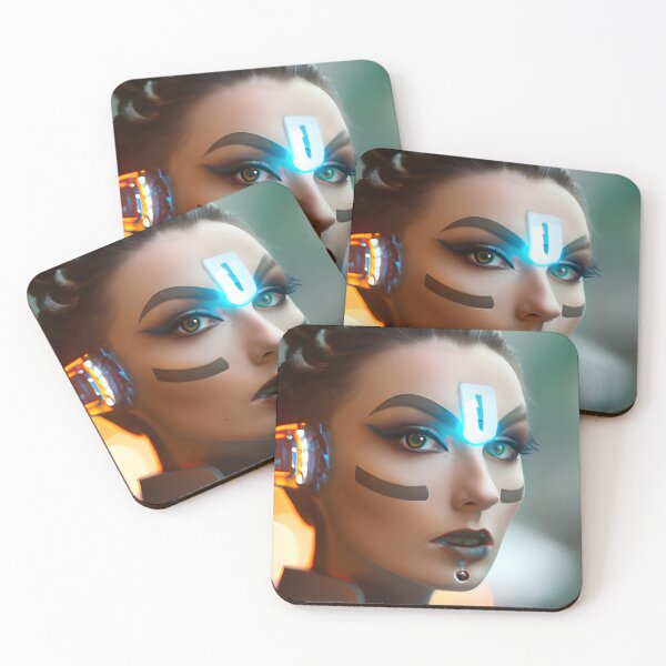 Item preview, Cyberpunk Hotties (16) - Beautiful Sci fi Women designed and sold by TheThirdEye.