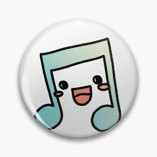 Artikelvorschau, Nettes musikalisches Anmerkungs-Charakter-Design entworfen und verkauft von StickerBird.