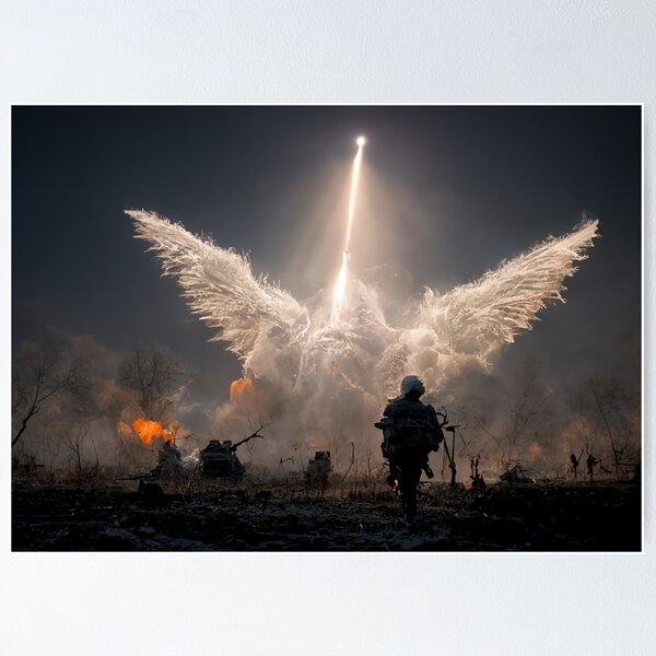 Item preview, SAINT HIMARS POSTERS designed and sold by Oleksandra Pakholchuk.