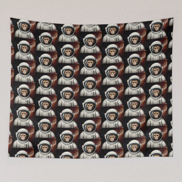 Item preview, Monkey Astronaut Design designed and sold by StickerBird.
