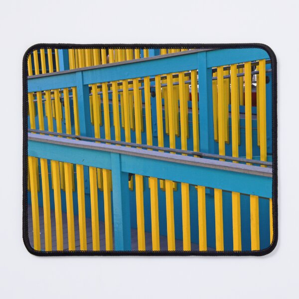 Item preview, Blue and Yellow Fence designed and sold by Austin Wahl.