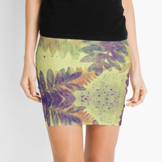 Autumn fall Mini Skirt