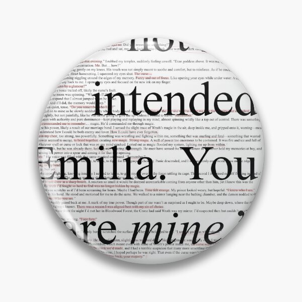 Item preview, You Are Mine - KOTF Annotated designed and sold by bookswithjulz.