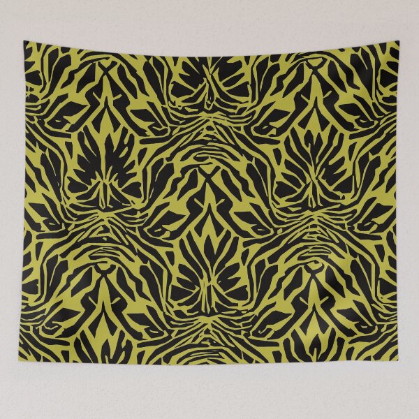Item preview, Erupt, Geometric Design In Mustard Yellow, And Black. designed and sold by I-Desire.