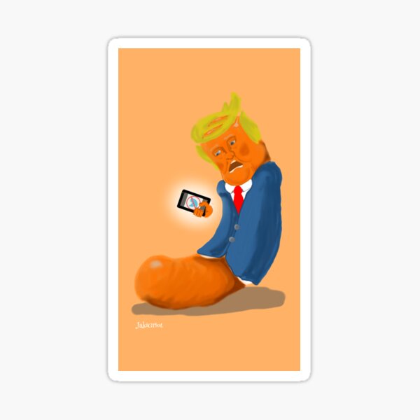 Lil Cheeto Twitter Fingers Sticker