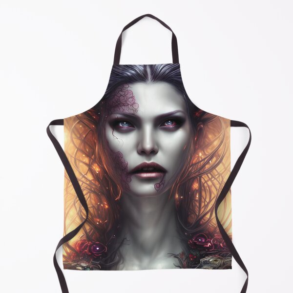 Item preview, Mysterious Gothic Woman | Gothic Aesthetic | Beautiful Vampire Woman designed and sold by Eh Plus Designs.