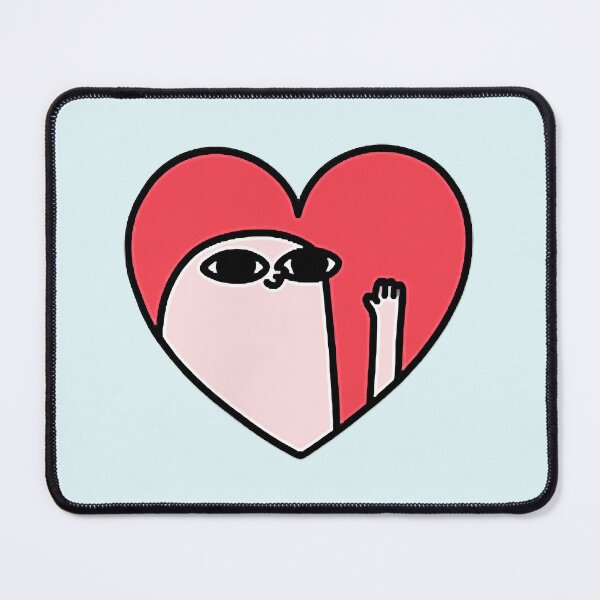Item preview, K.etnipz Heart Say Hello Cute designed and sold by horseford76.