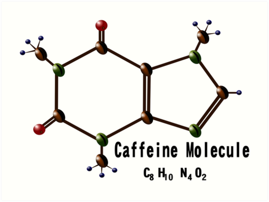 caffeine molecule chemdraw